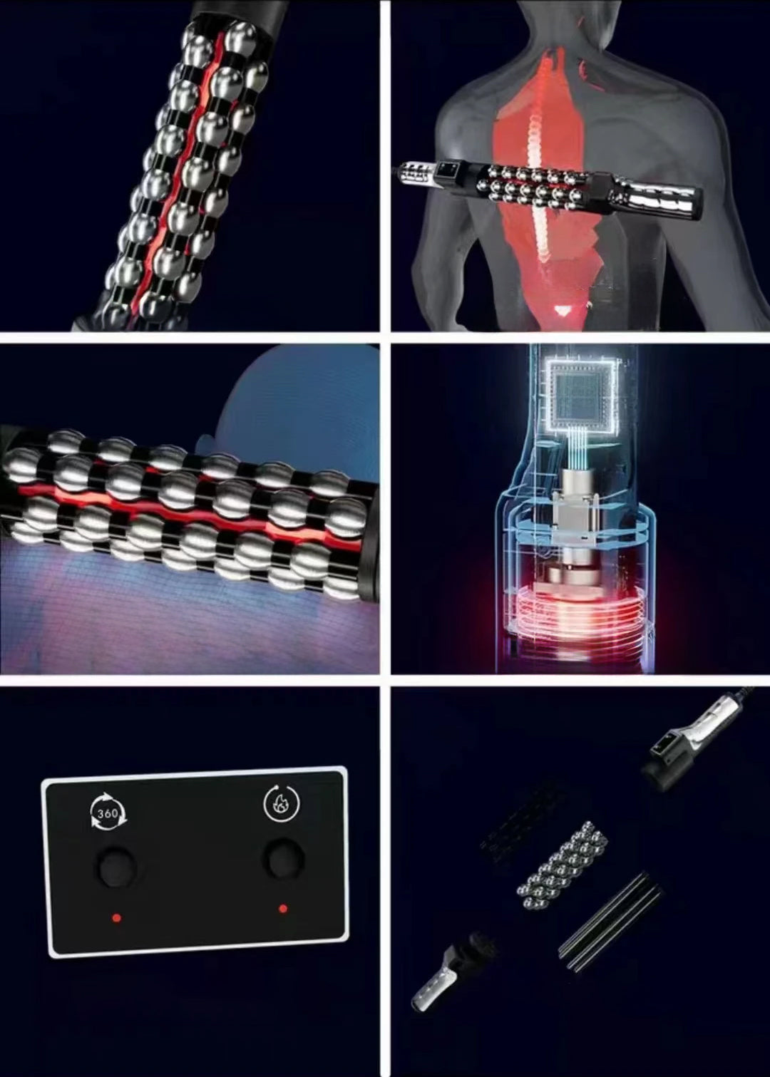 The 360 Red Light Lipo-Sculpting Roller™ - GETSCULPTED360